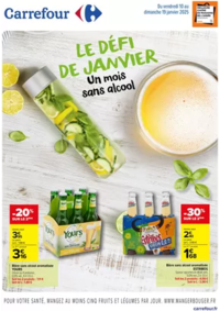 Prospectus Carrefour BOISSEUIL : LE DÉFI DE JANVIER - Un mois sans alcool