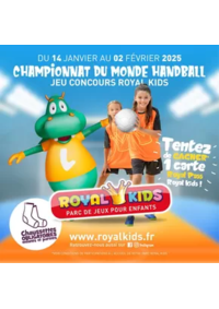 Prospectus Royal Kids Brignolles : Championnat du monde de HandBall