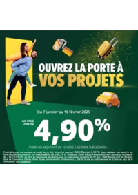 Prospectus Carrefour Banque CLAIRA : Ouvrez La Porte a Vos Projets