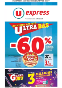 Prospectus U Express BREHAN : Temps fort bébé