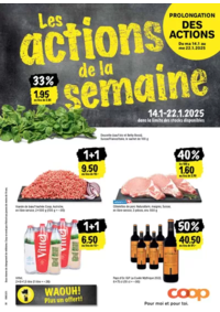 Prospectus Coop Supermarché Crans-Montana - Rue du Pas de l'Ours : Coop reklamblad