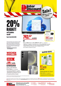 Prospectus Inter Discount Meilen : Interdiscount reklamblad DE