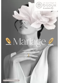 Prospectus Le Manège à Bijoux E.Leclerc COGNAC : MARIAGE