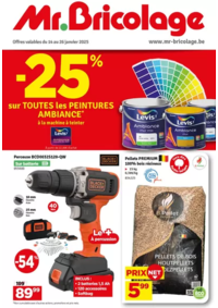 Prospectus Mr. Bricolage CHIèVRES : -25%