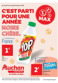 Prospectus Auchan Supermarché Paris 12 Reuilly : C'est parti pour une année moins chère sans votre super