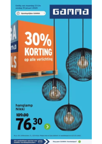 Prospectus GAMMA MACHELEN : 30% Korting