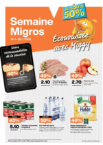 Prospectus Migros Supermarché : Attraktiivi Ängbot entdecke