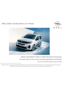 Prospectus Distributeur OPEL GARAGE CHRISTIAN BERGERET CREMIEU : Opel Nouveau Combo Life Electric