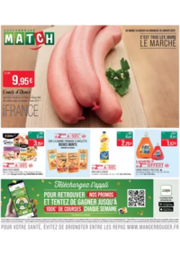 Prospectus Supermarchés Match Soultz-sous-Fôrets : C'EST TOUS LES JOURS LE MARCHÉ