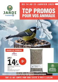 Prospectus Jardi E.Leclerc MONTAIGU : Top promos pour vos animaux