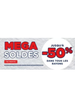 Promos et remises  : Mega Soldes Jusqu'à -50%