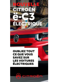 Prospectus Citroen BLANGY SUR BRESLE : Citroën Nouvelle ë-C3 C-BOOK