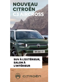 Prospectus Citroen ROESCHWOOG : Citroën Nouveau ë-C3 Aircross C-BOOK