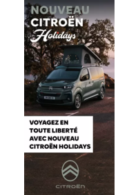 Prospectus Citroen MASEVAUX : Citroën Nouveau Holidays C-BOOK