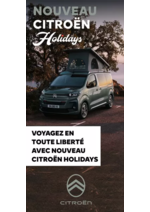 Citroën Nouveau Holidays C-BOOK Promos et remises  : Citroën Nouveau Holidays C-BOOK