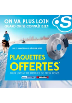 Prospectus Point S : Jusqu’au 1er février, profitez de nos offres d’hiver pour rouler en sécurité tout en maîtrisant votr