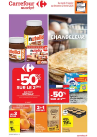 Prospectus Carrefour Drive SAINT POURCAIN SUR SIOULE : CHANDELEUR MARKET