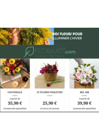 Prospectus Florajet Rodez - Av de la gineste : Les bouquets de fleurs en livraison