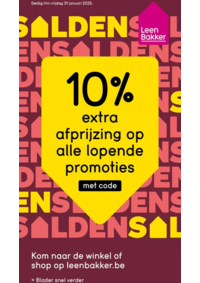 Prospectus Leen Bakker AALST : 10% Extra