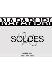 Prospectus Napapijri Chamonix : SOLDES jusqu'à -50 %