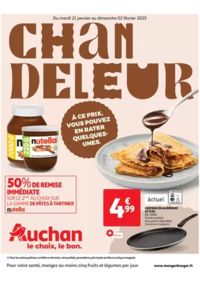 Prospectus Auchan DOMERAT : C'est parti pour la chandeleur