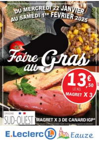 Prospectus E.Leclerc : FOIRE AU GRAS MAG N°1