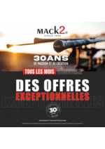 Prospectus Pacific Pêche : Pour cette occasion découvrez chaque mois une sélection de produits de la marque Mack2 à un prix EXC