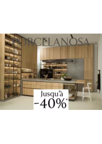 Prospectus Porcelanosa LA ROCHE SUR YON : Jusqu'à -40%