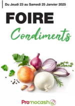 Prospectus Promocash : Foire Condiments