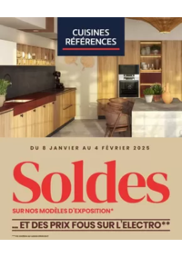 Prospectus Cuisines références SARLAT LA CANEDA : Soldes Cuisines Références : jusqu’à -50 % sur l’électroménager et des prix sensationnels sur nos mo