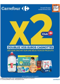 Prospectus Carrefour Drive BRIANCON : DOUBLEZ VOS EUROS CAGNOTTÉS