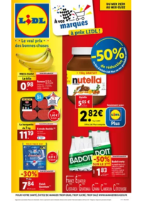 Prospectus Lidl IS SUR TILLE : Retrouvez des promotions exceptionnelles sur une large sélection de produits!