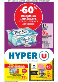 Prospectus Hyper U FONTENAY LE COMTE : Spécial Beauté