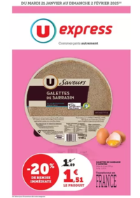 Prospectus U Express BERNAY : Les prix bas de la semaine