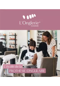 Prospectus L'onglerie TROYES : L'Onglerie Academie