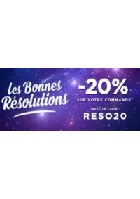 Prospectus M6 Boutique Villeneuve La Garenne C.C. QWARTZ : Les Bonnes Résolutions : -20%