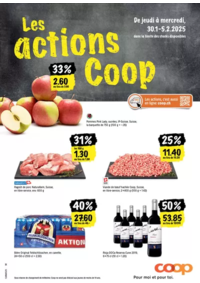 Prospectus Coop Supermarché Aigle : Coop reklamblad