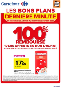 Prospectus Carrefour CHERBOURG : LES BONS PLANS PUERICULTURE DE DERNIERE MINUTE