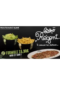 Prospectus Le Bistro Régent BLANQUEFORT : Mono formule à 15,90€