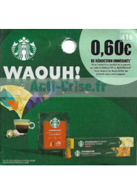 Prospectus Starbucks Coffee Compagny MARSEILLE : Waouh Starbucks !