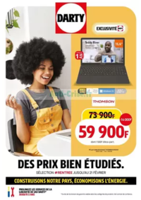 Prospectus Darty Cambrai : DES PRIX BIEN ÉTUDIÉS