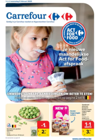 Prospectus Carrefour MONS Grands Prés : Act For Food