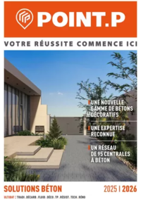 Prospectus Point P FONTENAY LE COMTE : Guide Béton 2025-2026