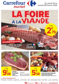 Prospectus Carrefour Rennes Centre Alma  : LA FOIRE À LA VIANDE