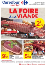 Prospectus Carrefour : LA FOIRE À LA VIANDE