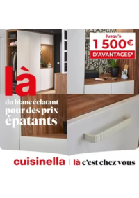 Prospectus cuisinella MUTZIG : Jusqu'au 31 janvier, profitez jusqu'à 1 500€ d'avantages* pour concrétiser vos envies, tout en maîtr