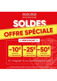 Prospectus Pacific Pêche BOURG-EN-BRESSE - VIRIAT LA NEUVE  : Offre spéciale derniers jours des soldes