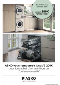 Prospectus Copra PAMPROUX : Asko vous rembourse jusqu'à 200€