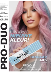 Prospectus Pro-Duo Bouge : Nieuwe Kleur!