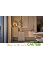 Prospectus Gautier : Collection Rangements nuit